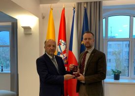 У ПРАЗІ ВІДБУЛАСЯ РОБОЧА ЗУСТРІЧ ГОЛОВИ АУОБП З ПОСЛОМ ЛИТОВСЬКОЇ РЕСПУБЛІКИ