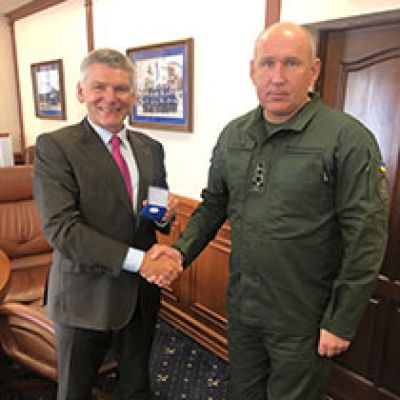 International Working Meeting with the Deputy Minister of Internal Affairs of Ukraine