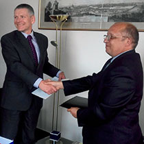Підпис меморандуму про співпрацю між Українською та Чеською асоціаціями оборонної промисловості